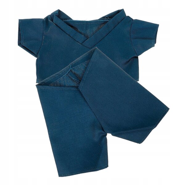 Modisches blaues Kleidungsset für Puppen und Teddybären, weiches und angenehmes Material