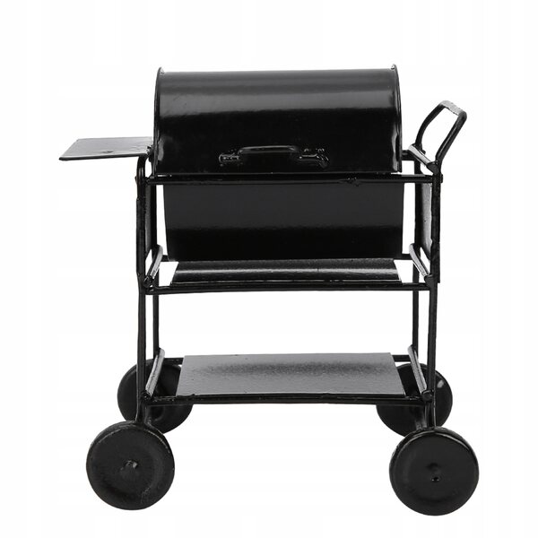 Mini barbecue stand carretto 1/12 accessori per casa delle bambole