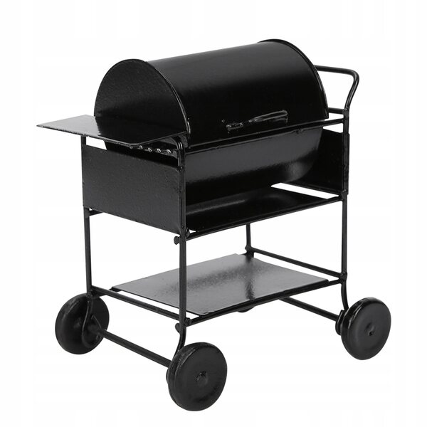 Mini barbecue stand carretto 1/12 accessori per casa delle bambole