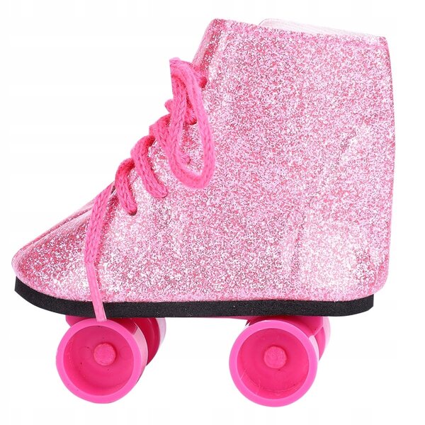 Scarpe con pattini a rotelle per bambole da 18 pollici, accessorio moda