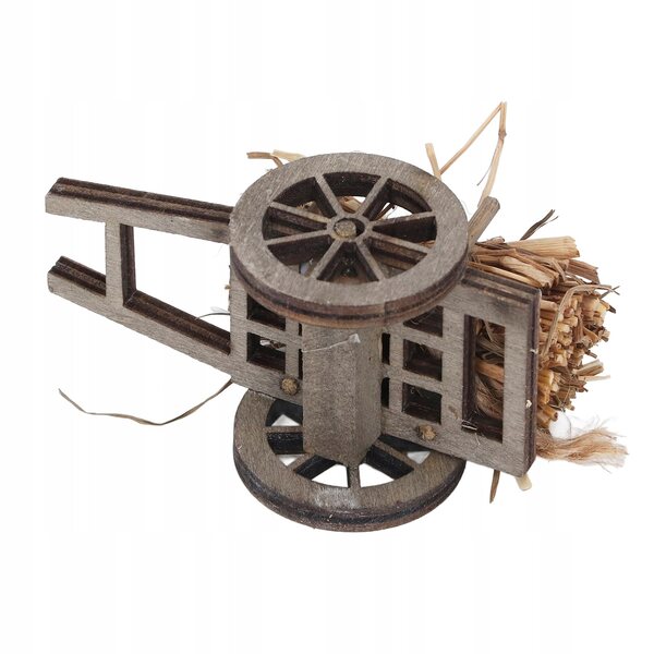 Puppenhaus Dekoration Holz Garten Holzwagen