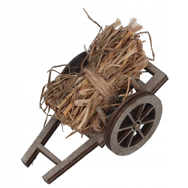 Puppenhaus Dekoration Holz Garten Holzwagen