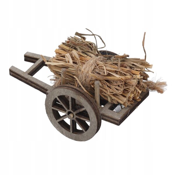 Puppenhaus Dekoration Holz Garten Holzwagen