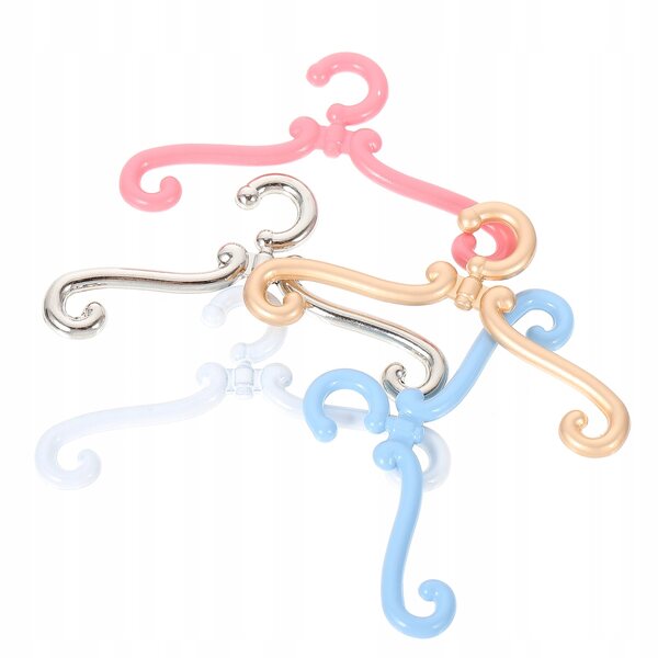 Set 25 Mini Grucce in Metallo per Abbigliamento Bambole Colorate e Resistenti