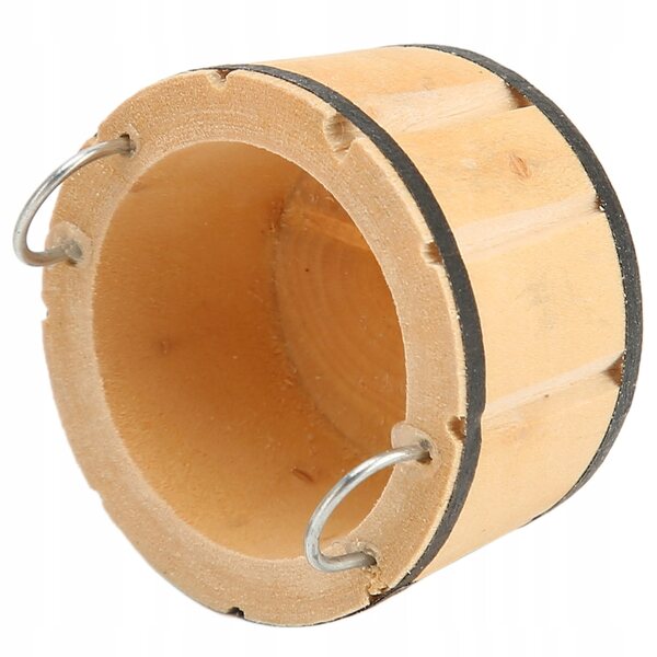 Set 5 Miniature Vaschette in Legno per Case delle Bambole, Dettagli Raffinati