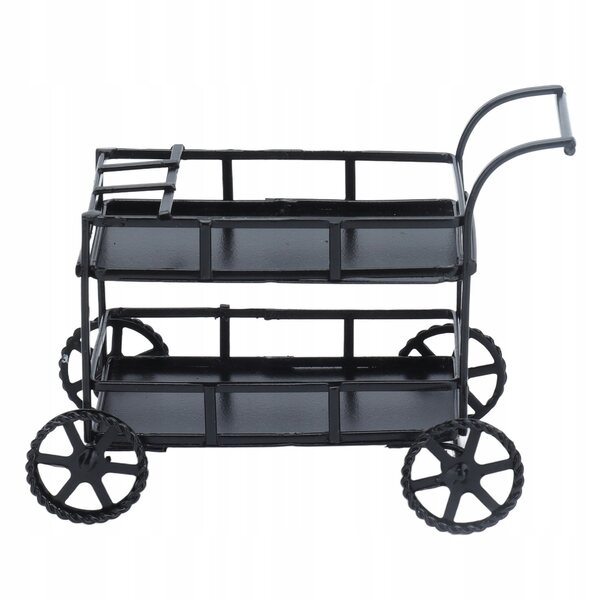 1:12 Puppenhaus-Miniaturwagen aus langlebigem und detailliertem Metall