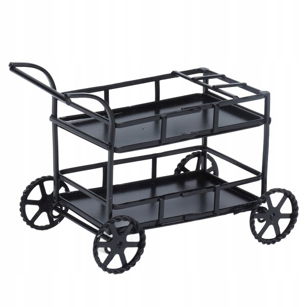 1:12 Puppenhaus-Miniaturwagen aus langlebigem und detailliertem Metall