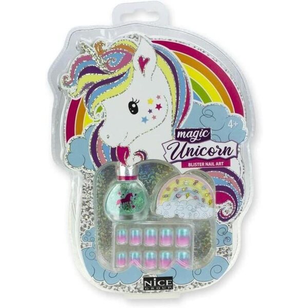 Magico set per decorare unghie con unicorno Russell per bambini 5+