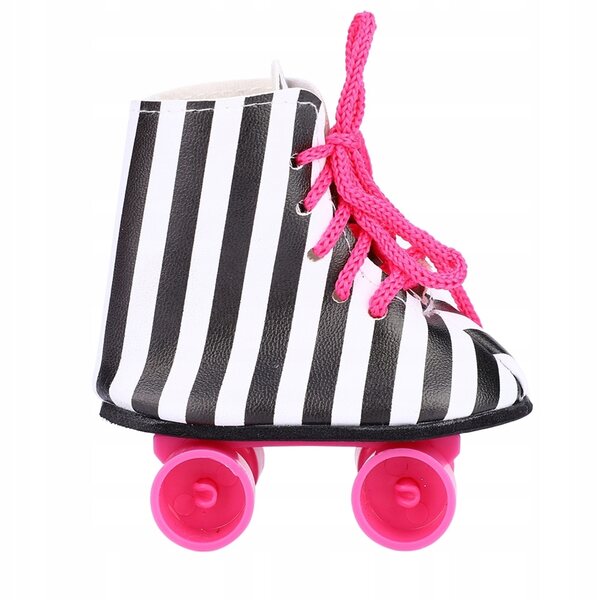 Scarpe con pattini a rotelle per bambole da 18 pollici, accessorio moda toy