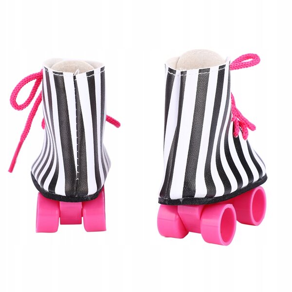 Scarpe con pattini a rotelle per bambole da 18 pollici, accessorio moda toy
