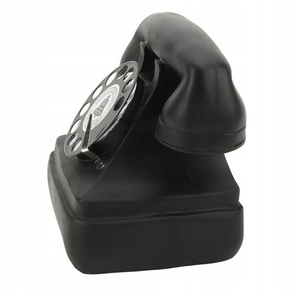 Modello telefono vintage con disco rotante decorazione retrò esclusiva