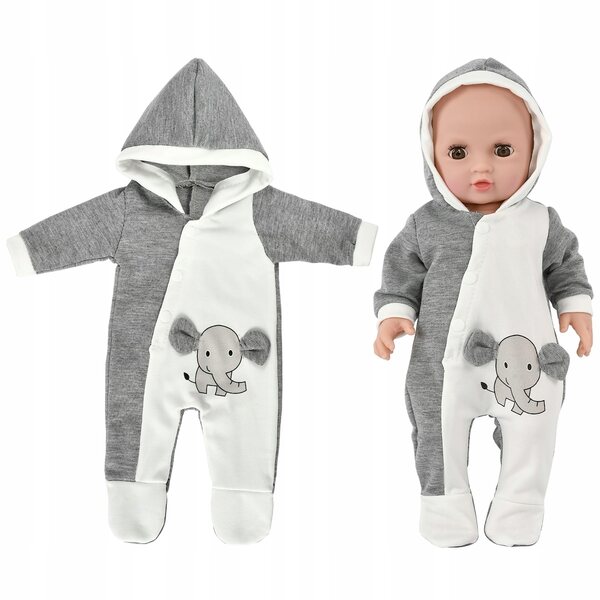 Kleidung für neugeborene Puppen 35-45 cm aus Stoff, originelles Zubehörset