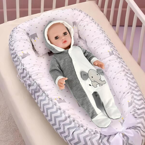 Kleidung für neugeborene Puppen 35-45 cm aus Stoff, originelles Zubehörset