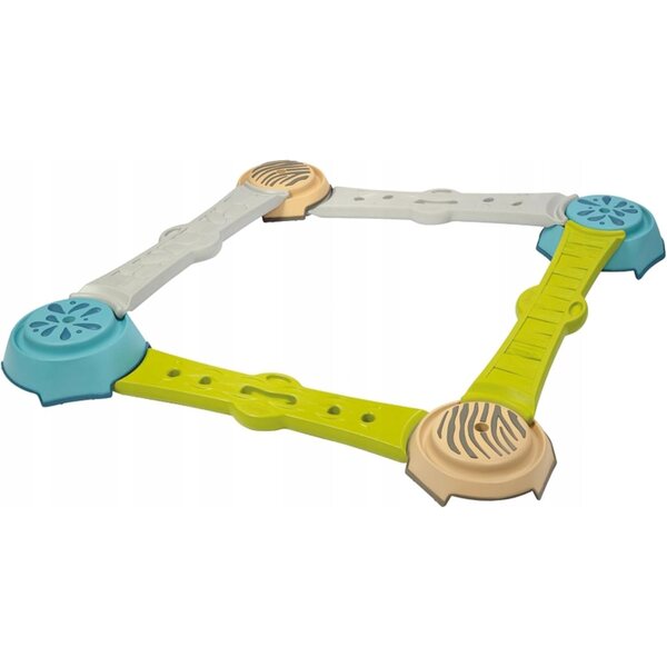 Modularer Balance-Tor für Kinder mit rutschfester Oberfläche und sicheren Fußstützen