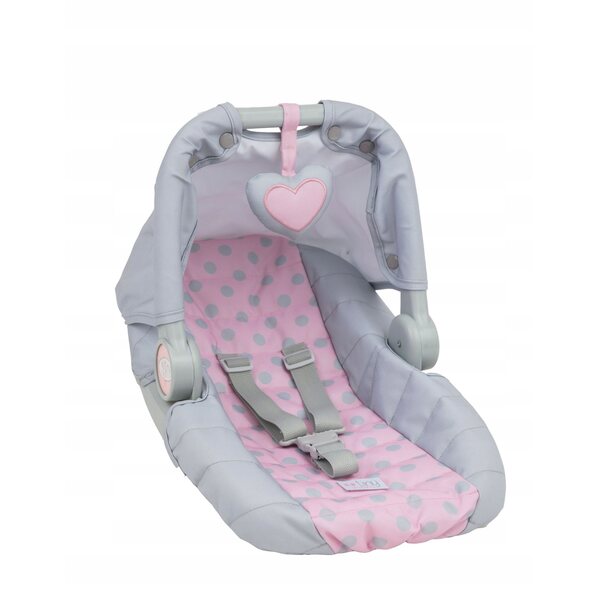 Seggiolino Auto Tiny Treasures per Bambini da 3 Anni in Tessuto Resistente
