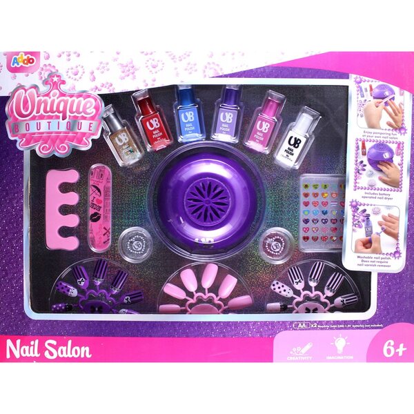 Salon per la Stylizzazione delle Unghie per Bambine con Effetti Sonori Russell