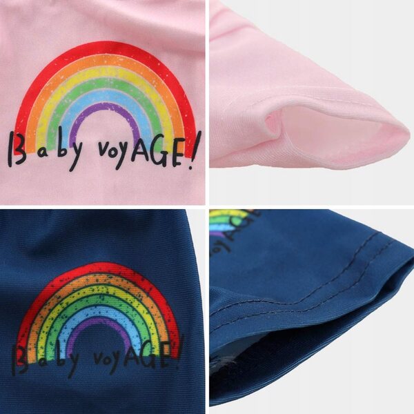 Miunana Abbigliamento Estivo per Bambole 35-43 cm Set Arcobaleno