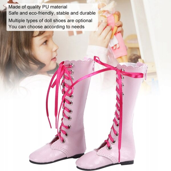 60 cm Puppenschuhe aus elegantem und widerstandsfähigem PU in verschiedenen Modellen