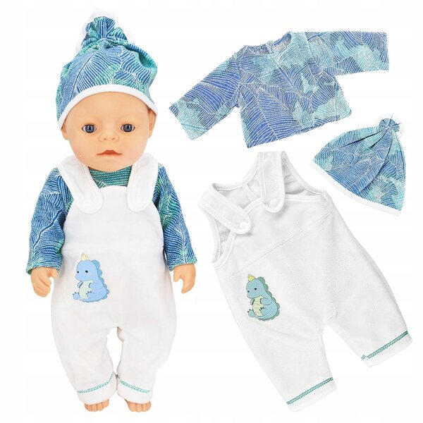 Kleidung und Hut für Puppen 35–43 cm, Zubehörset zum Spielen für Kinder