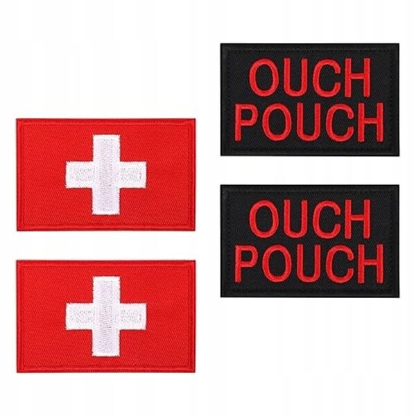 Set 4 pezzi nastrini medici per primo soccorso resistenti e versatili
