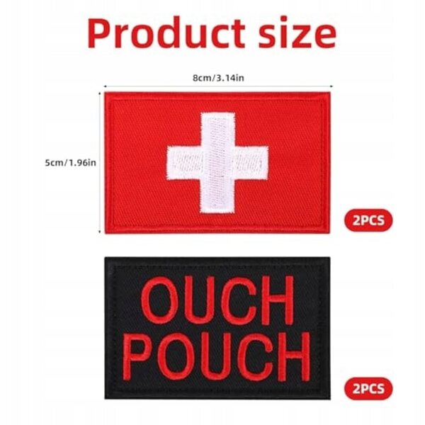 Set 4 pezzi nastrini medici per primo soccorso resistenti e versatili