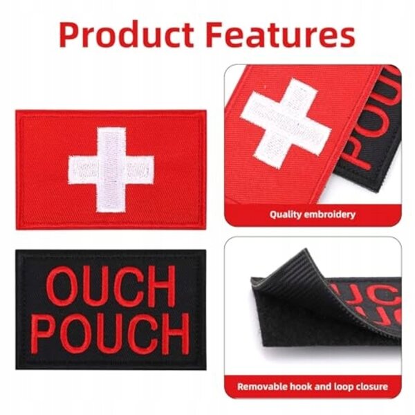 Set 4 pezzi nastrini medici per primo soccorso resistenti e versatili