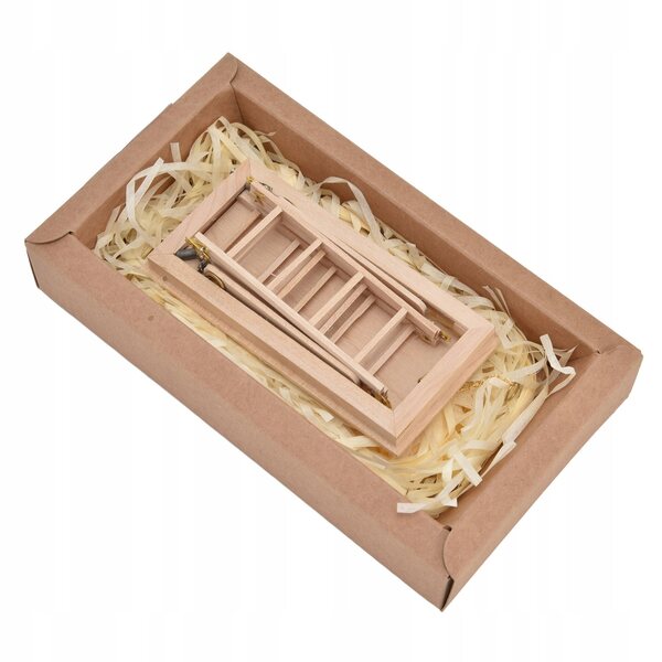 Schody in Miniatura per Case delle Bambole in Legno – Scala 1:12