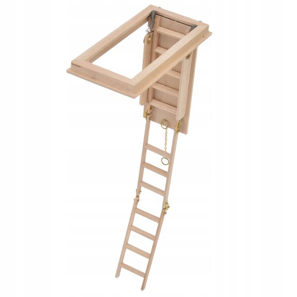 Schody in Miniatura per Case delle Bambole in Legno – Scala 1:12