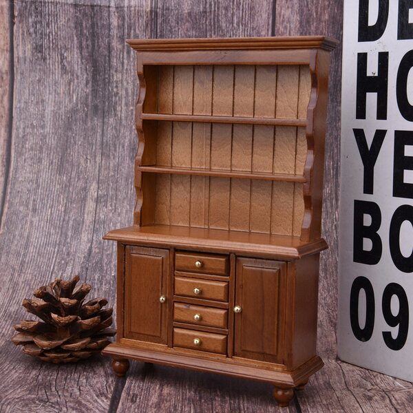 Mini mobili scala 1:12 in legno tre strati per casa delle bambole, elegante e realistico