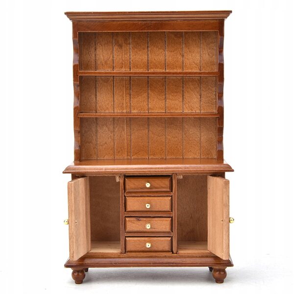 Mini mobili scala 1:12 in legno tre strati per casa delle bambole, elegante e realistico