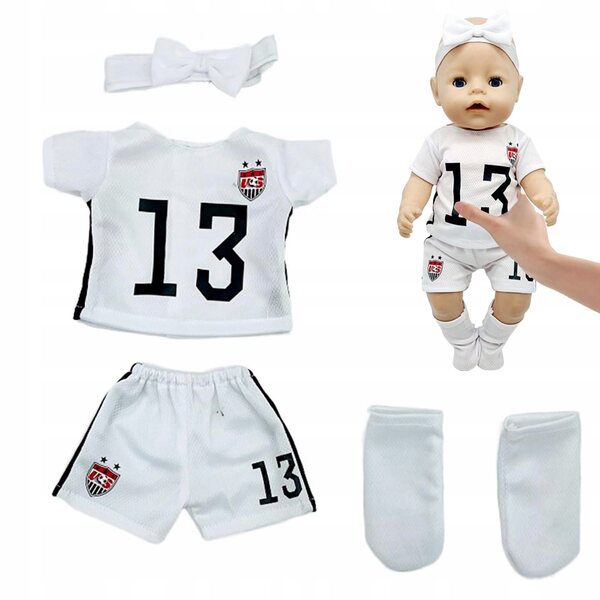Kleidungsset mit Hut für 35–43 cm große Puppen, Modeaccessoires für Kinder