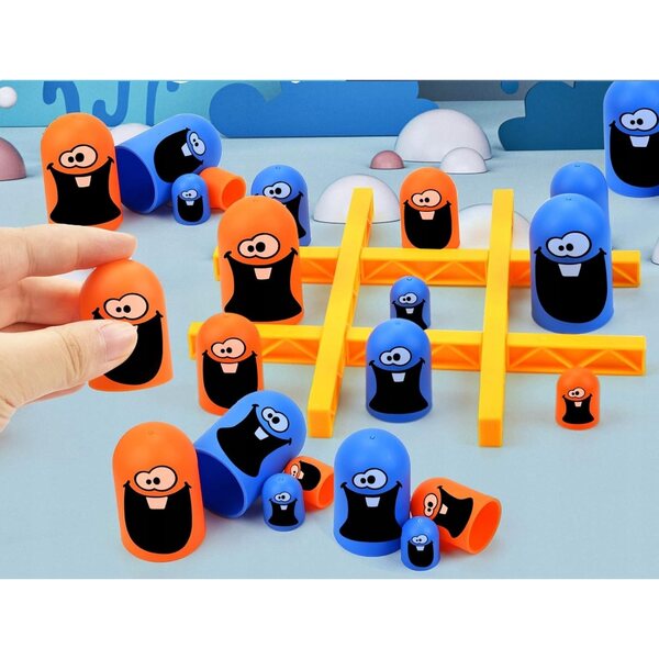 Gioco Tic Tac Toe per Bambini - Divertente e Educativo, Ideale dai 5 Mesi in Su