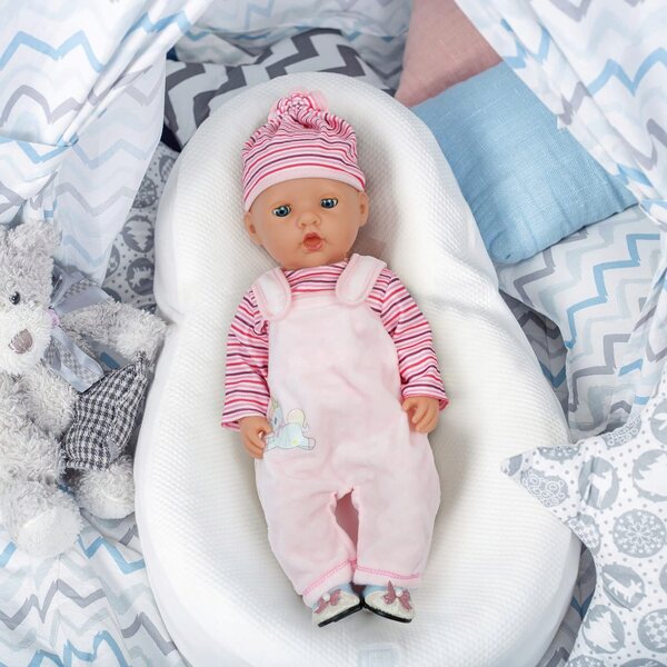 Set di Abiti Rosa per Bambole 35-45 cm - Blusa, Pantaloni, Cappello e Scarpe