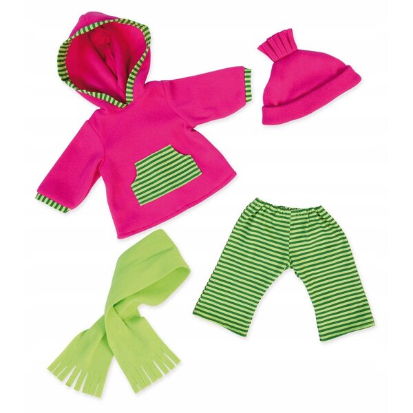 Bayer Design Winterkleidungsset für Puppen 40-46 cm - Puppenzubehör