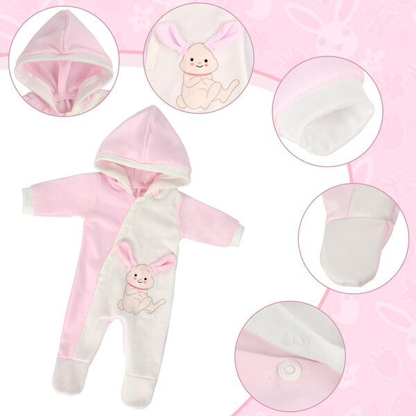 Body für 35–45 cm große Puppen, Stoffkleidung für Neugeborenen-Accessoires