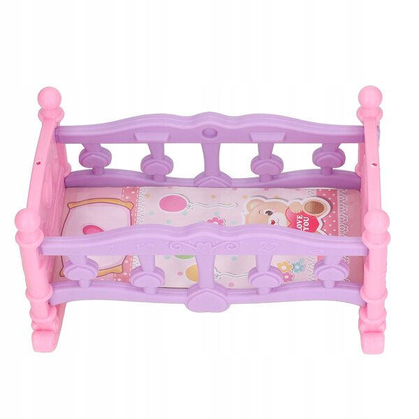 Letto per Bambole in Scala 1:12, Sicuro e Resistente per Casa delle Bambole