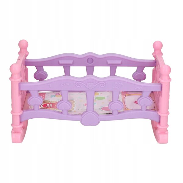 Letto per Bambole in Scala 1:12, Sicuro e Resistente per Casa delle Bambole