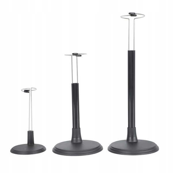 Set 3 Supporti per Bambole Solidi e Colorati in Acciaio Inox e PVC