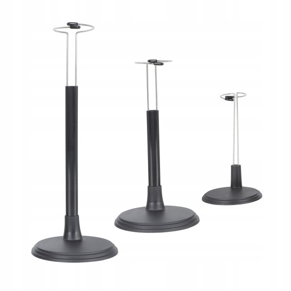 Set 3 Supporti per Bambole Solidi e Colorati in Acciaio Inox e PVC
