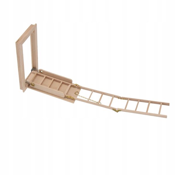 Schody Dollhouse Drobne wykonanie Wygoda Wygodny materia drewniany N4