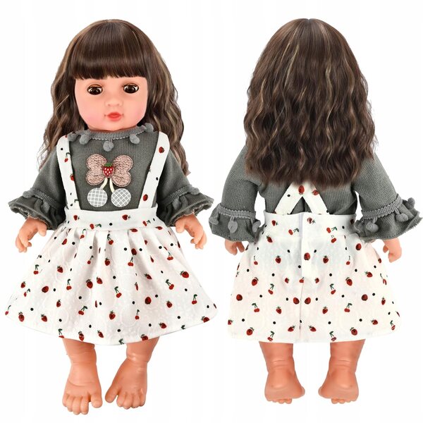 Kleidung für neugeborene Puppen 35-45 cm aus Stoff, Accessoires für Kinder ab 3 Jahren