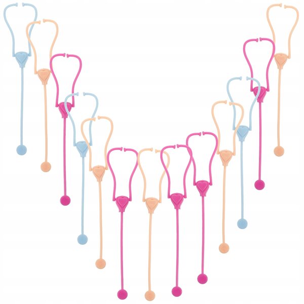 Set 30 Stetoscopi Giocattolo per Bambini Leggeri Sicuri e Colorati