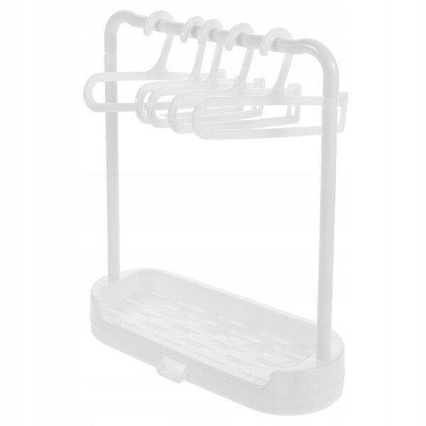 Set di 6 appendini resistenti per vestiti delle bambole con design in cotone