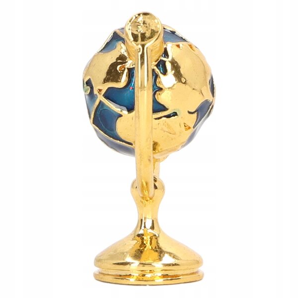 Miniatura Globo Metallico 1:12 per Casa delle Bambole Dettaglio Realistico