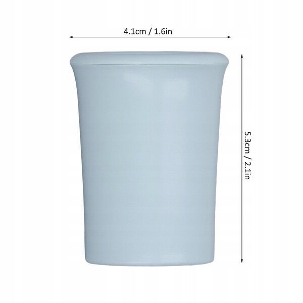 Miniatura 1:6 Cestino per rifiuti per casa delle bambole in stile semplice PVC