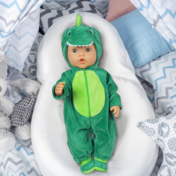 AOLSO Kleidungsset für Puppen, 35–45 cm, Dinosaurier-Thema, Geschenk für Mädchen
