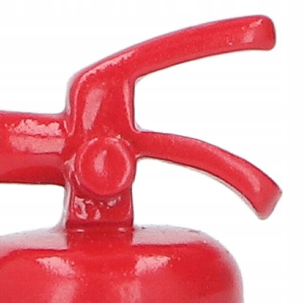 Estintore in miniatura 1:12 per casa delle bambole in lega resistente e decorativa