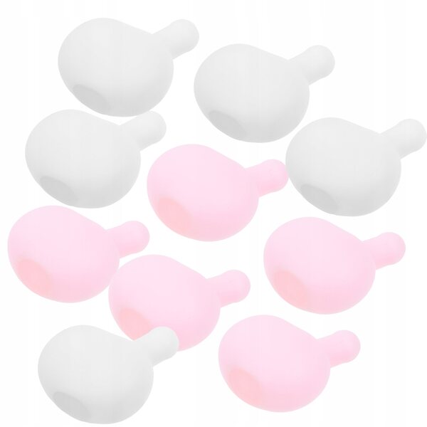 Set 10 Inserti in Silicone Rosa per Giocattoli Anti-stress con Nucleo a Bolle