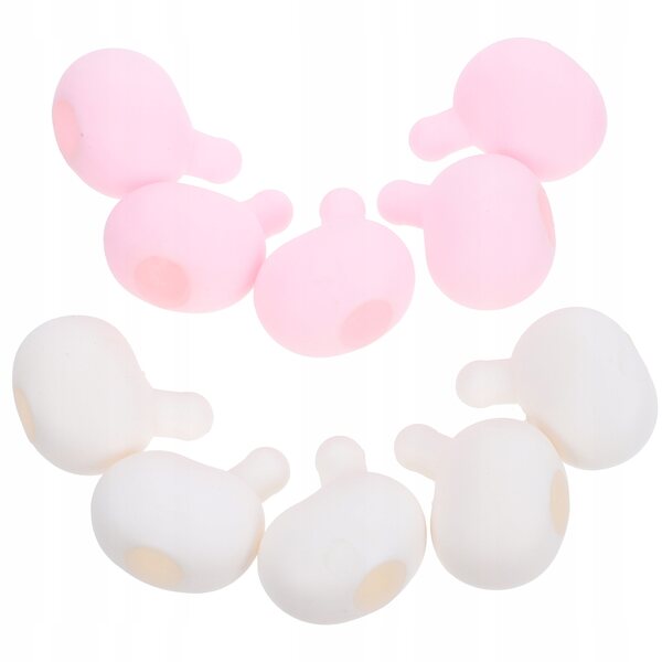 Set 10 Inserti in Silicone Rosa per Giocattoli Anti-stress con Nucleo a Bolle