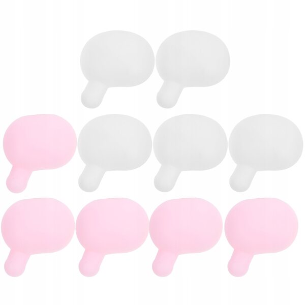 Set 10 Inserti in Silicone Rosa per Giocattoli Anti-stress con Nucleo a Bolle